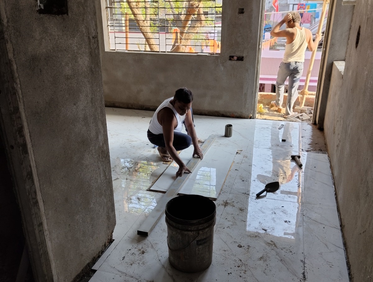 Setting Tiles