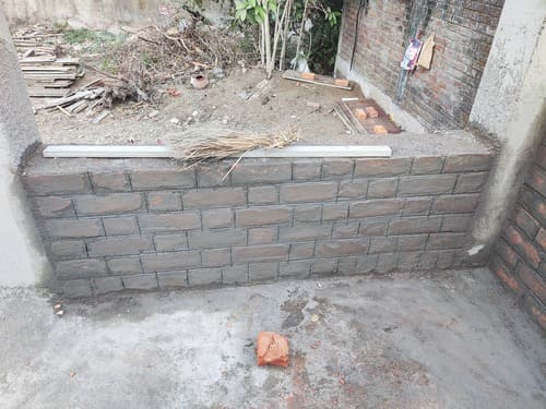 Brickwork Water Tub For Bricks