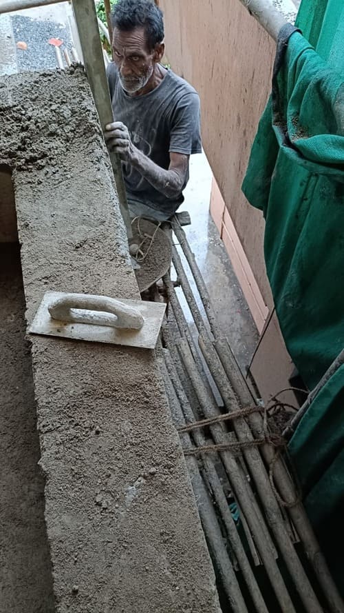 Plastering