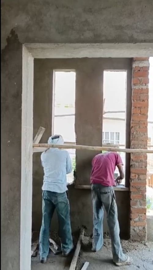 Plastering